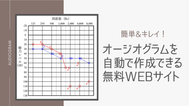 聴力検査の結果をスマホやパソコンで作成 管理する方法 簡単 便利 きこえライフ